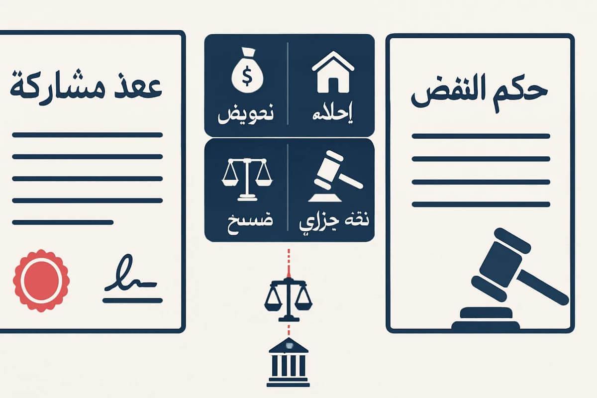 عائد المشاركة ومصاريف التشغيل والتعويض عن عقد المشاركة 2025 2 عائد المشاركة والتعويض ومصاريف التشغيل في عقود الشراكة القانونية لعام 2025