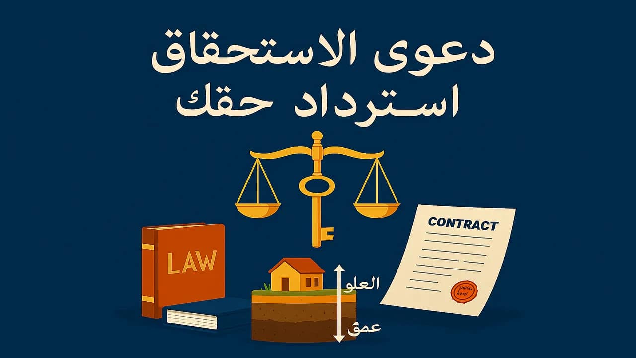 دعوى الاستحقاق لاسترداد الملكية: الشروط والإجراءات القانونية 13 دعوى الاستحقاق لاسترداد الملكية الشروط والإجراءات