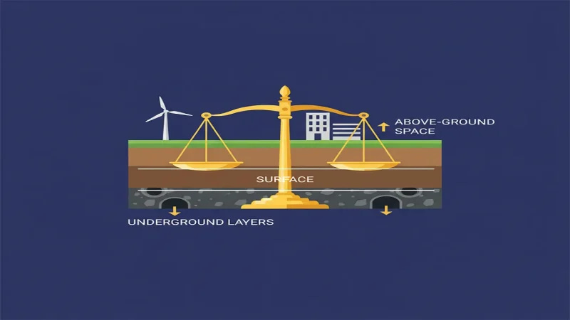 ملكية السطح و العلو والعمق ملكية السطح و العلو والعمق