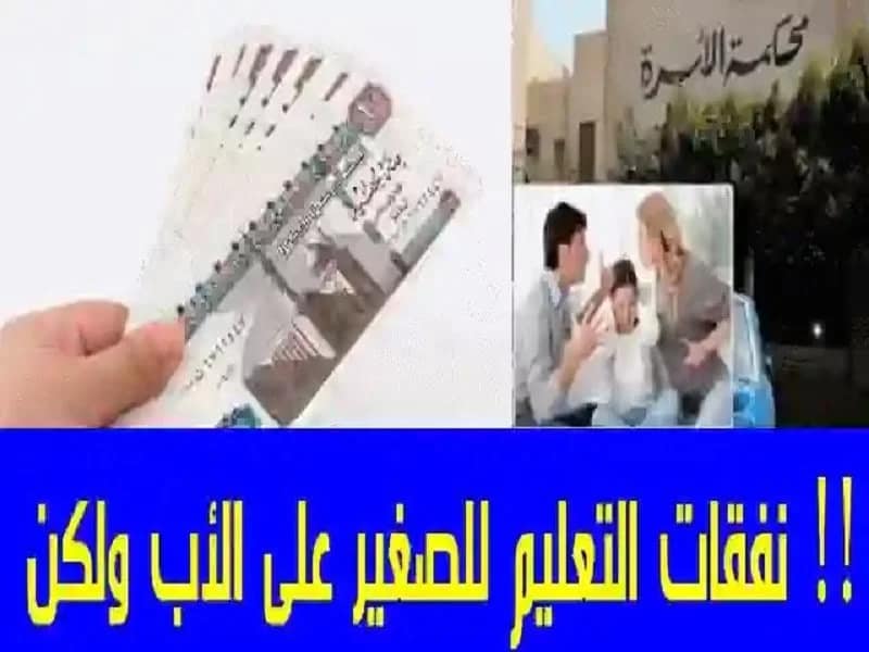 التزام الأب بمصاريف المدارس: حق مشروع للصغير ولكن ؟ 9 التزام الأب بمصاريف المدارس