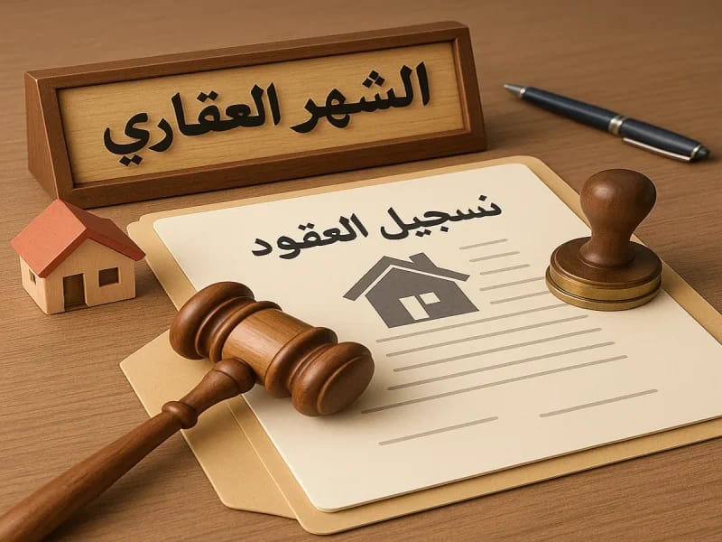 تسجيل العقود في الشهر العقاري لتأكيد أولوية العقد المسجل تسجيل العقود في الشهر العقاري لتأكيد أولوية العقد المسجل